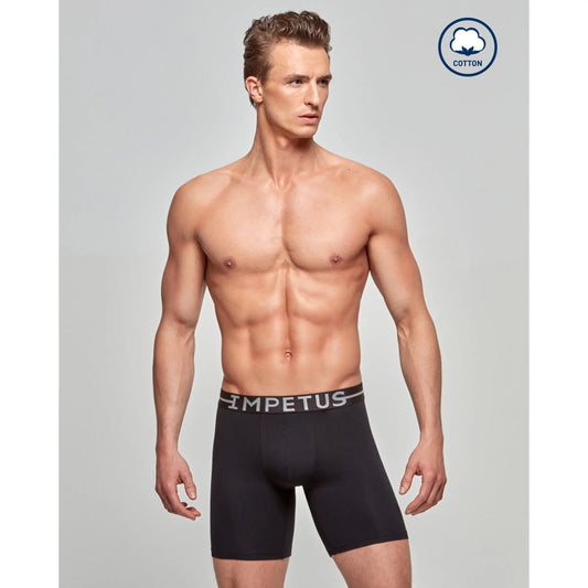Boxer Homem Cotton Stretch Longo IMPETUS