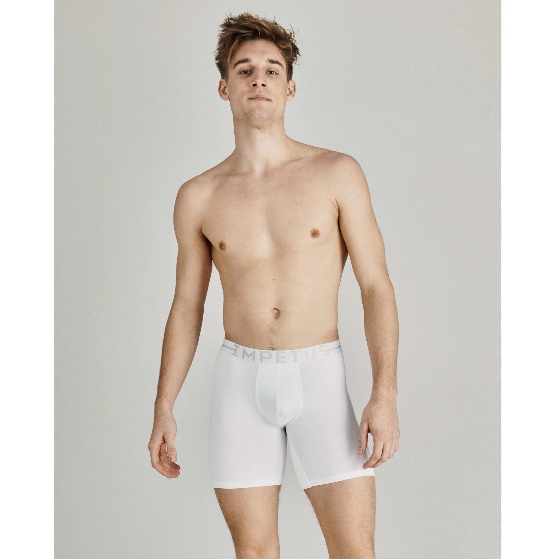 Boxer Homem Cotton Stretch Longo IMPETUS