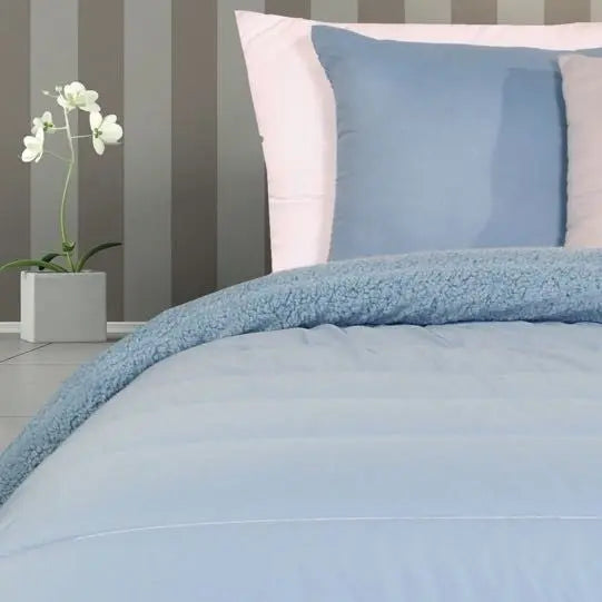 Edredom Pêlo Sherpa Liso (Várias Cores) Colipo