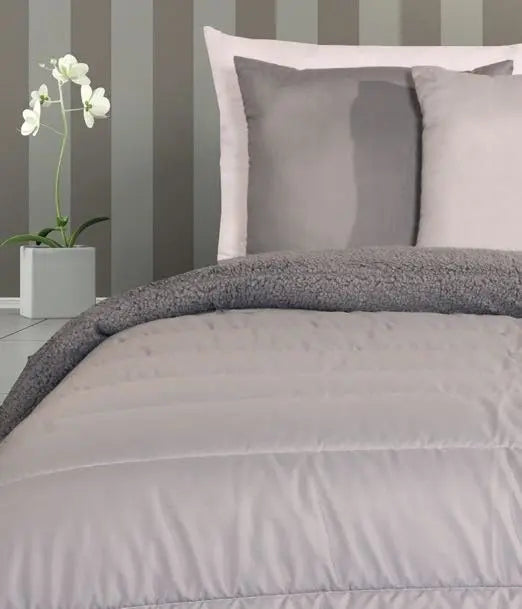 Edredom Pêlo Sherpa Liso (Várias Cores) Colipo