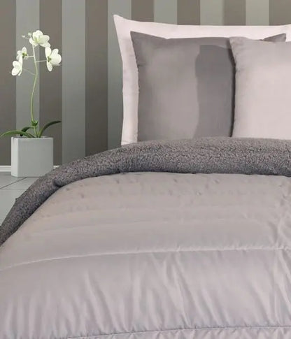 Edredom Pêlo Sherpa Liso (Várias Cores) Colipo