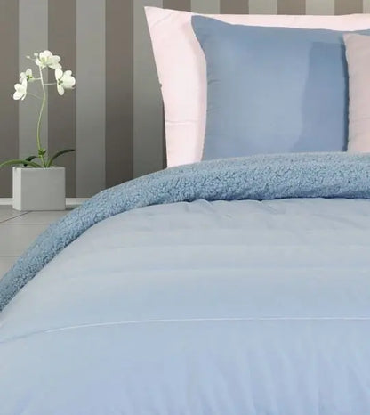 Edredom Pêlo Sherpa Liso (Várias Cores) Colipo